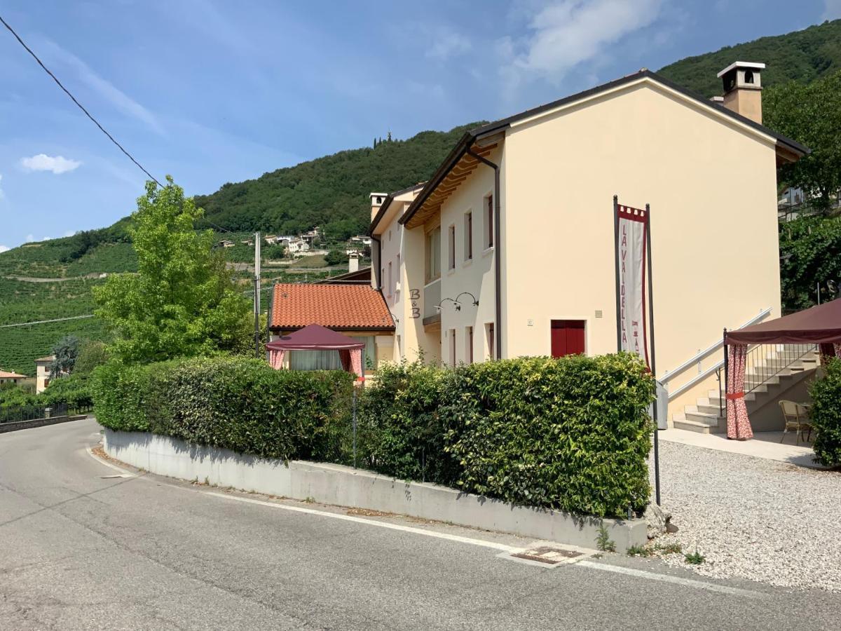 La Valdella Bed & Breakfast Valdobbiadene Bagian luar foto